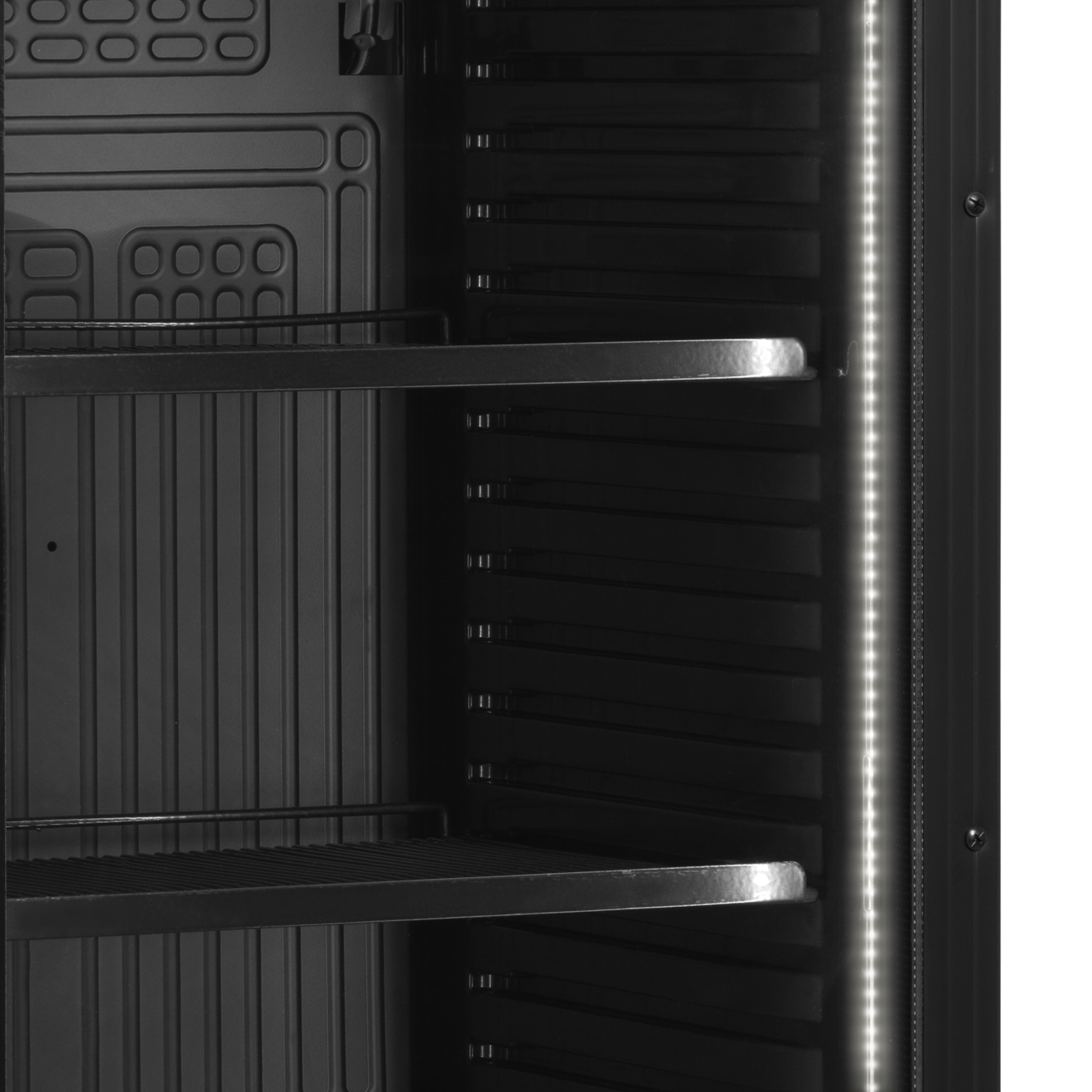 Picture of Tefcold CEV435 BLACK Glass Door Merchandiser