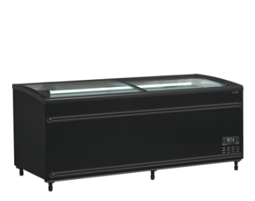 Picture of Tefcold SFI185B-CF VS Black Supermarket Chiller / Freezer