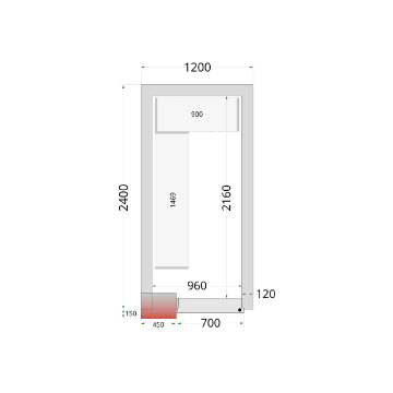 Picture of Tefcold CRNF1224 Freezer Room