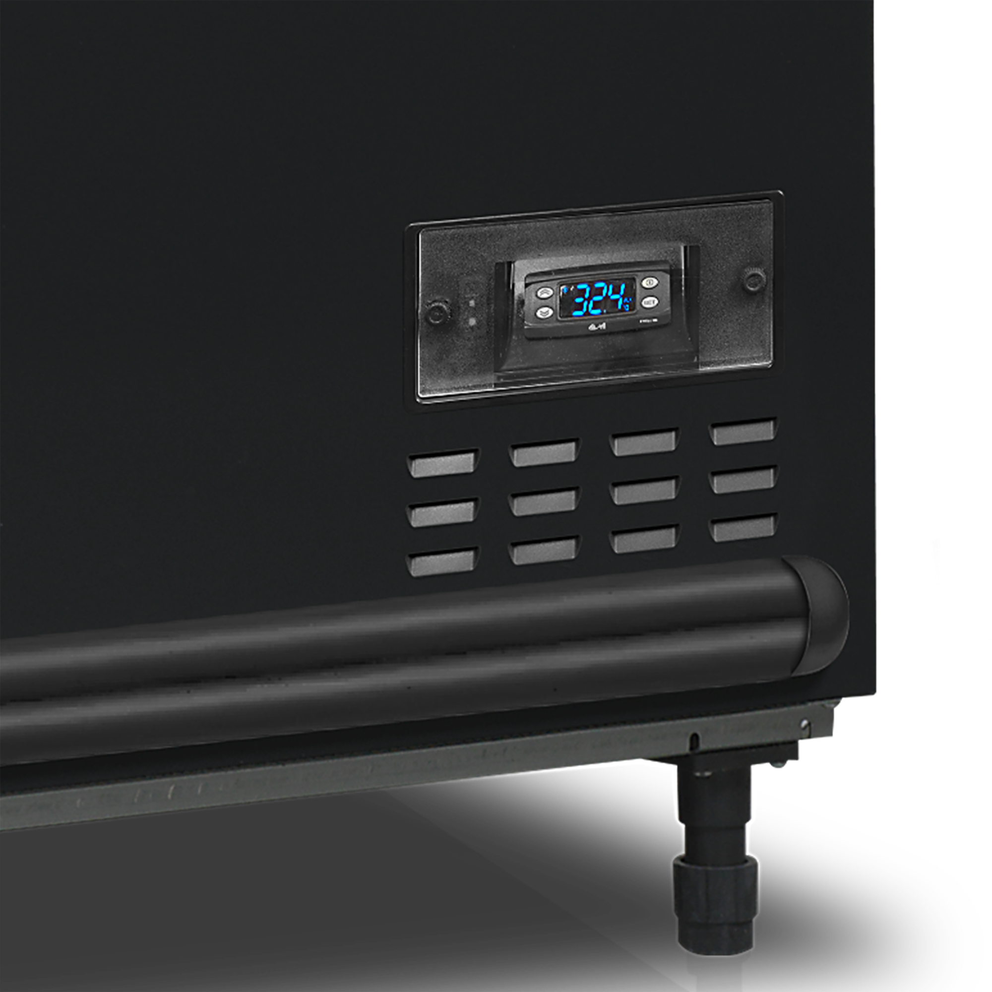 Picture of Tefcold SFI145B-CF VS Black Supermarket Cooler / Freezer