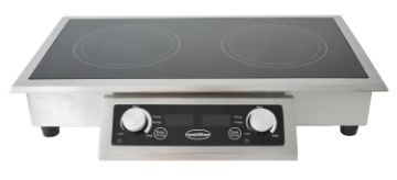 Picture of DROP-IN INDUCTION STOVE 2 HOBS  ONLY SUITABLE FOR INDUCTION PANS