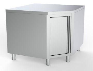 Picture of WORKTABLE CORNER WITH DOOR 1000/1000 FOR 700MM TABLES