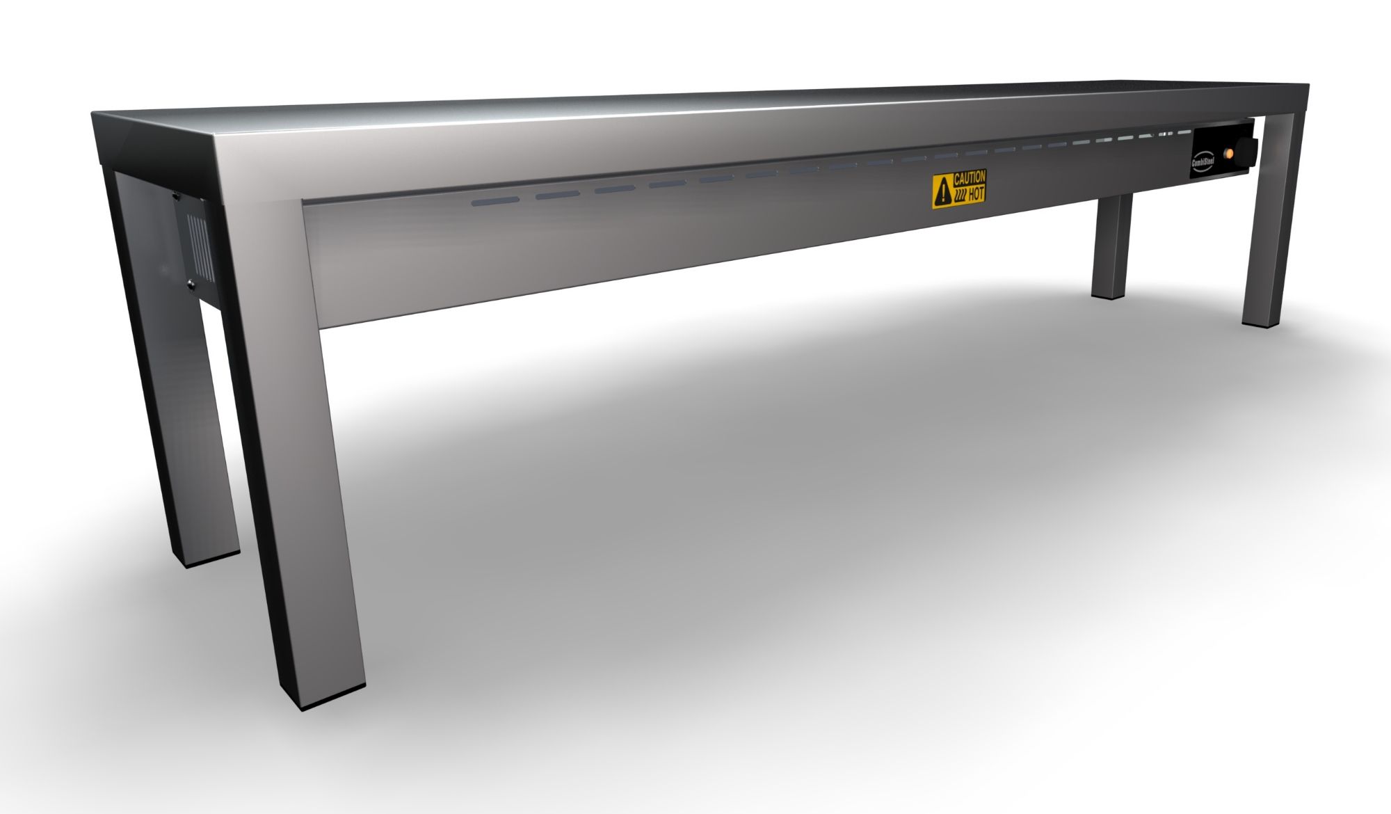 Picture of OVERSHELF CERAMIC HEATED 1 LEVEL 1400  4 HEATERS OF 250W