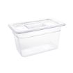 Picture of Vogue Polycarbonate 1/4 Gastronorm Container 150mm Clear