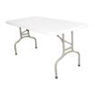 Picture of Bolero PE Rectangular Folding Table White 5ft (Single)