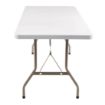Picture of Bolero PE Rectangular Folding Table White 5ft (Single)