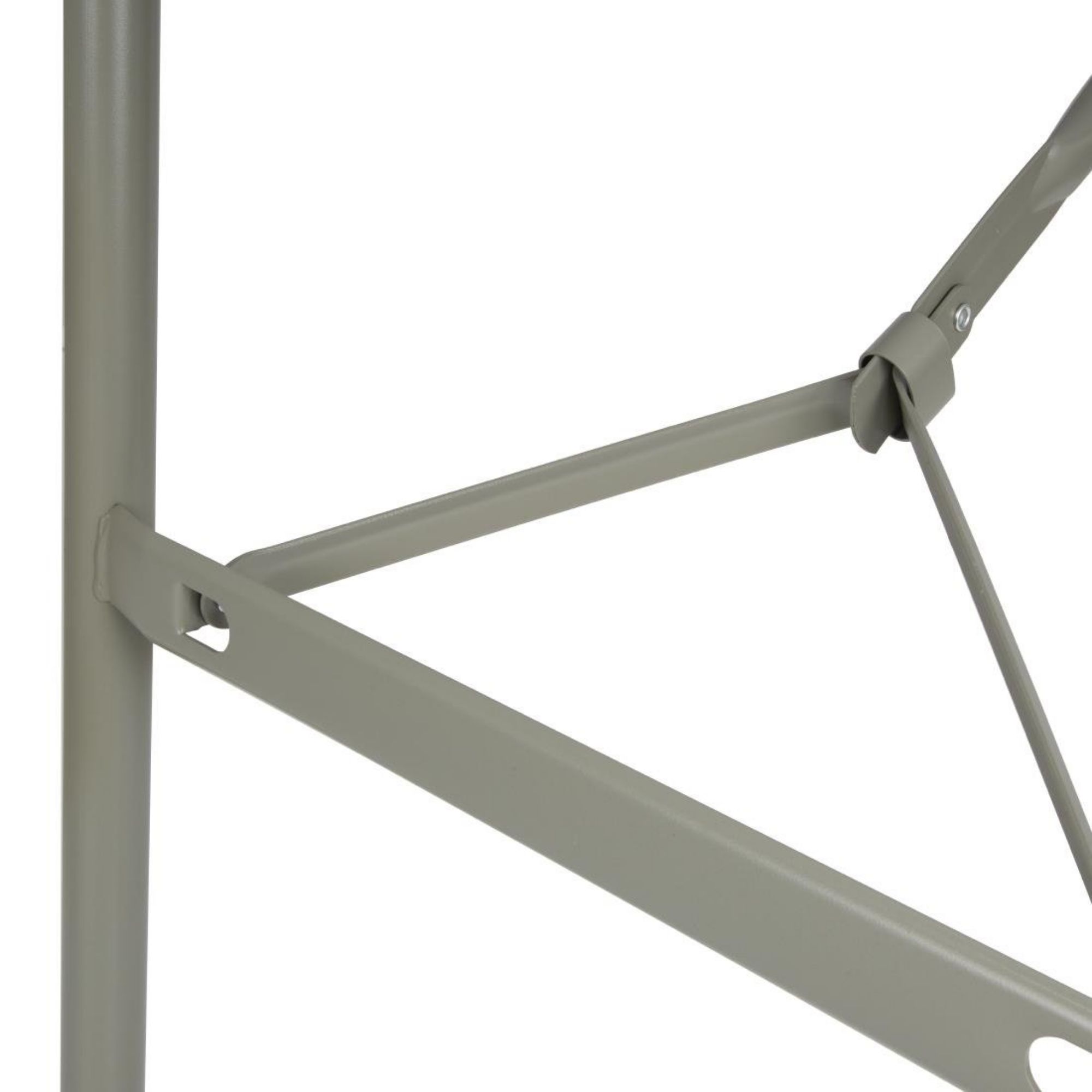 Picture of Bolero PE Rectangular Folding Table White 4ft (Single)