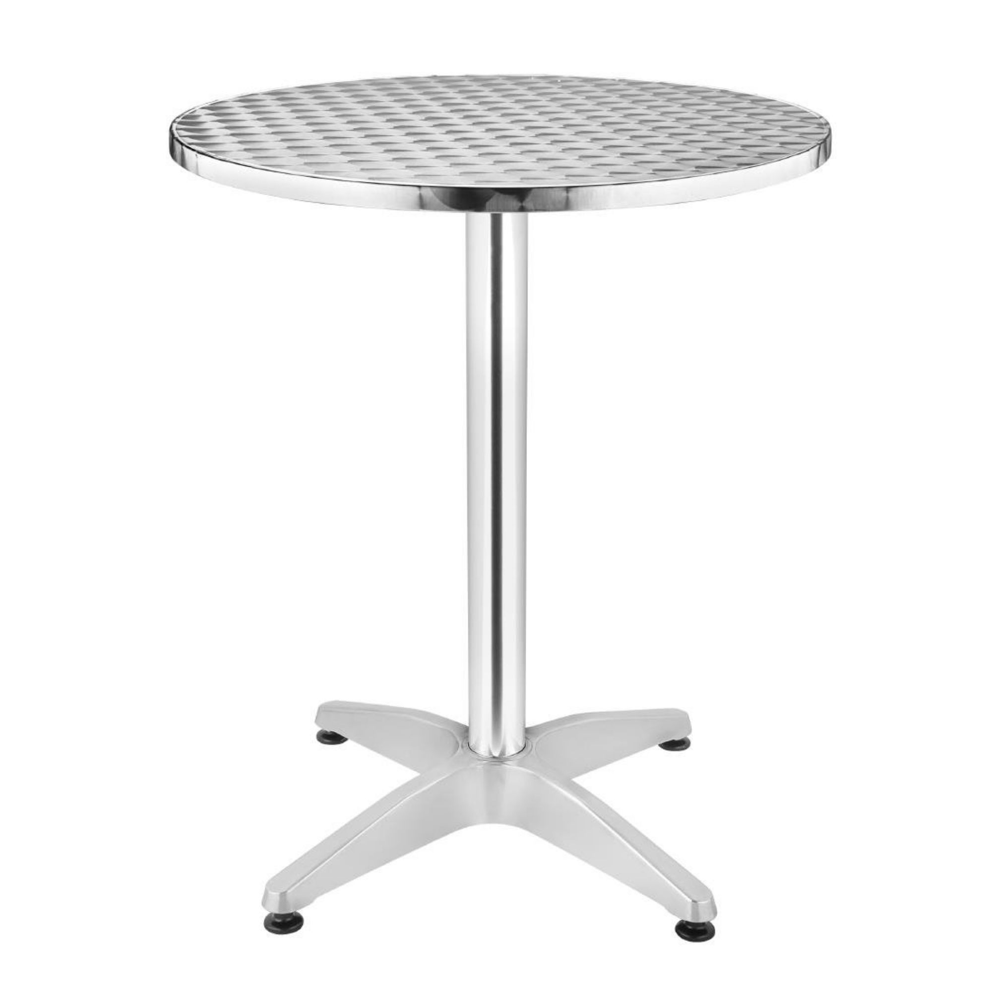 Picture of Bolero Steel and Aluminium Round Bistro Table 800mm