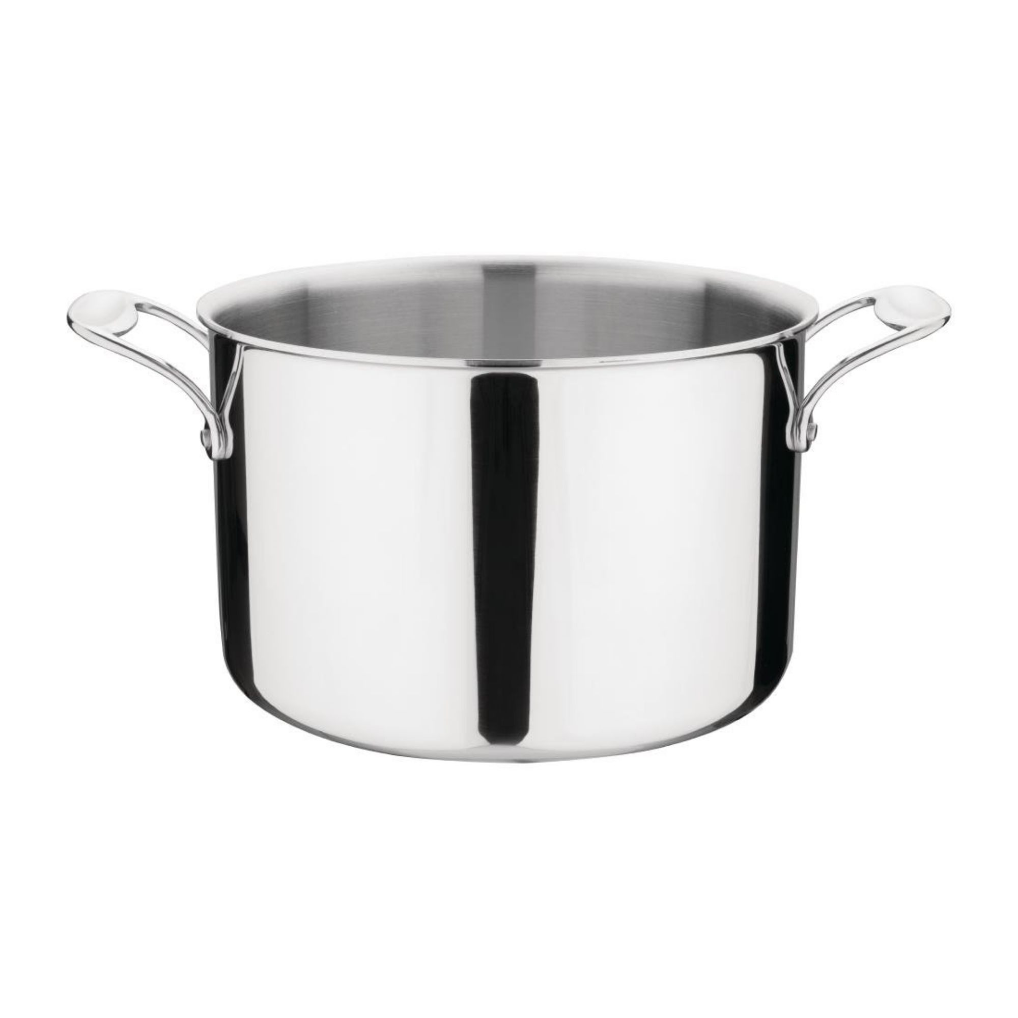 Picture of Vogue Stainless Steel & Aluminium Tri-Wall Stew Pan 25cm