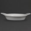 Picture of Olympia Whiteware Round Eared Dishes 220mm (Pack of 6)