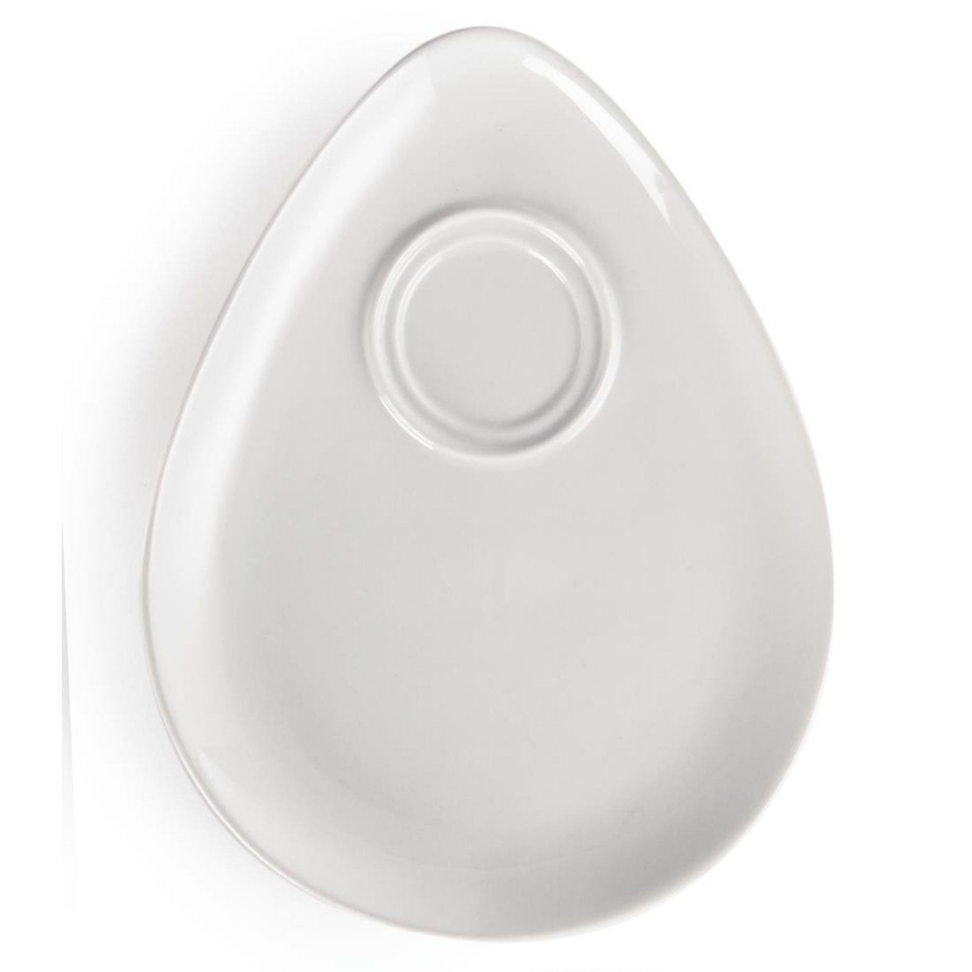 Picture of Olympia Whiteware Snack Plates 240mm (Pack of 12)