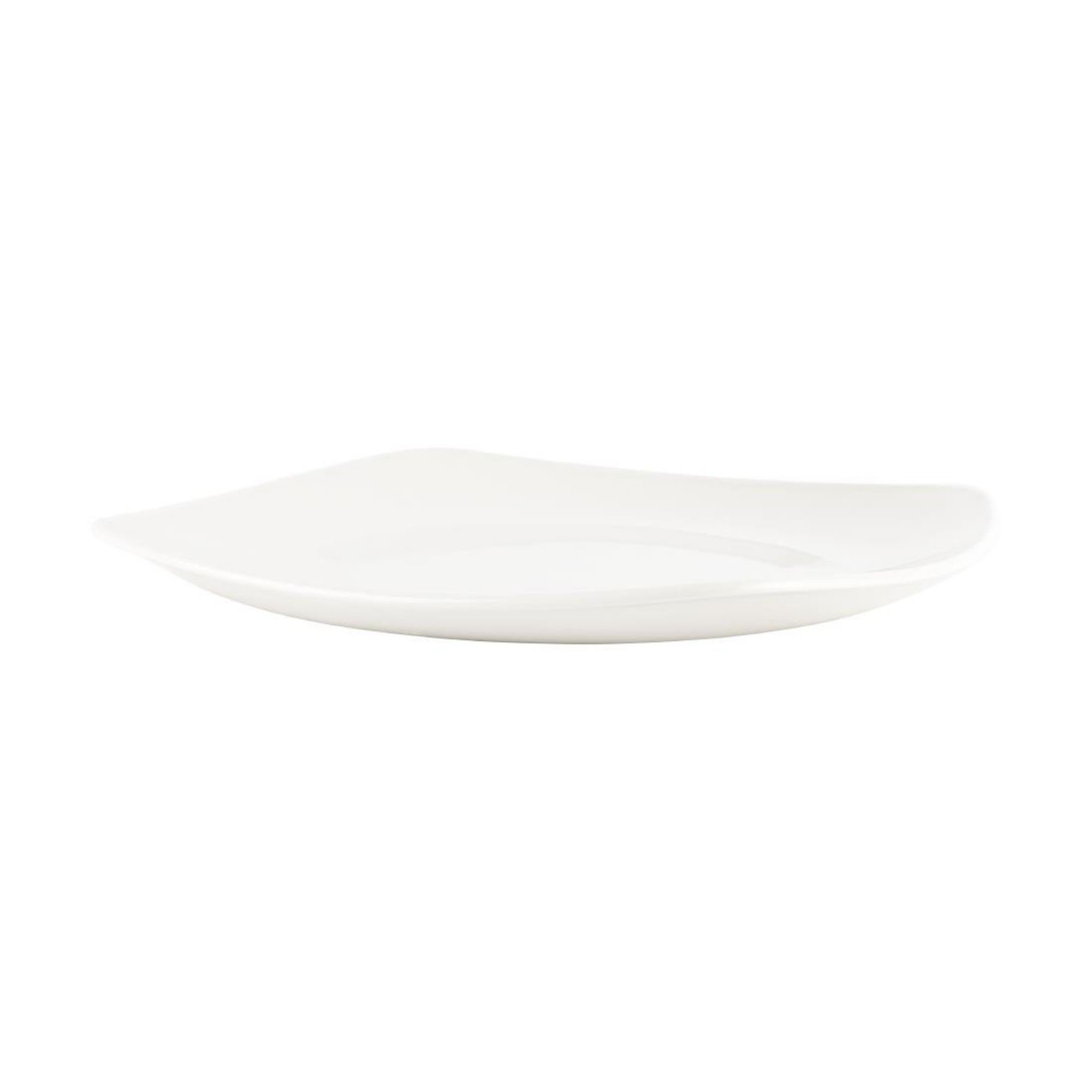 Picture of Churchill Plain Whiteware X Squared Plates 252mm (Pack of 12)
