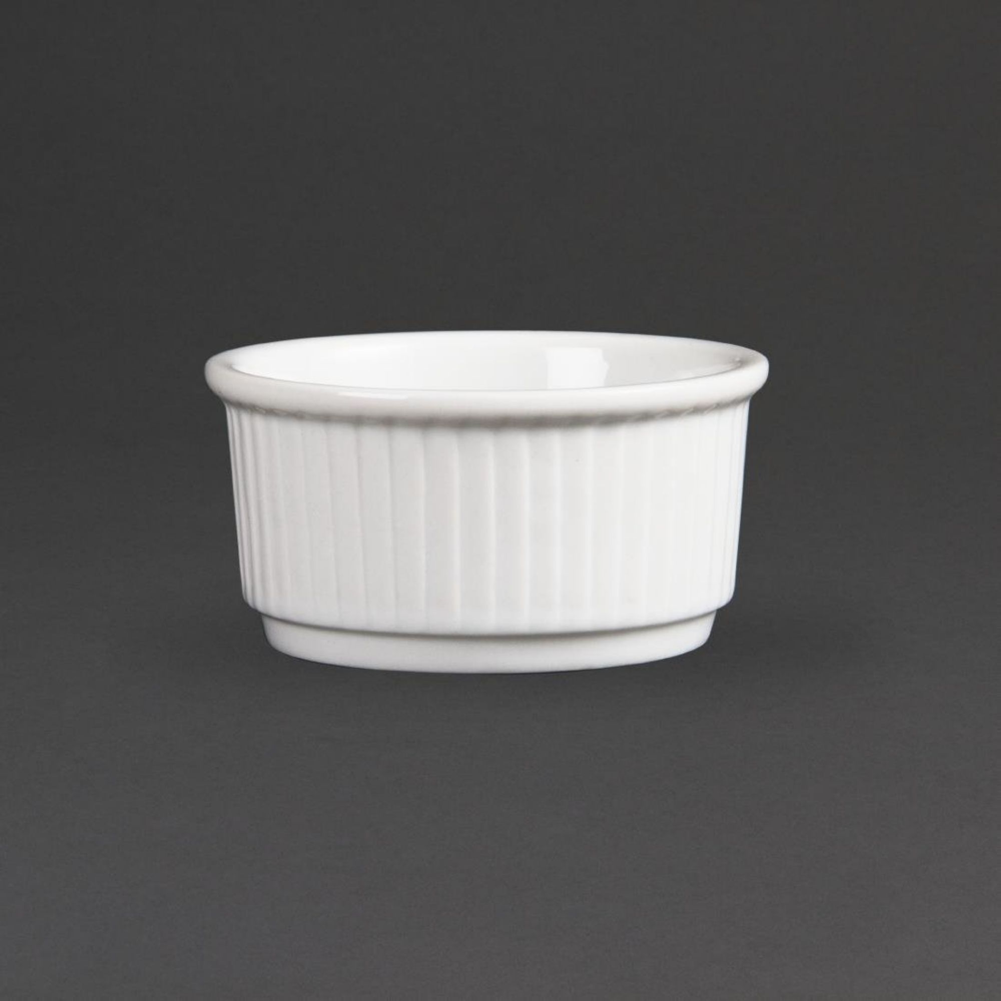 Picture of Olympia Whiteware Stacking Ramekins 85mm (Pack of 12)