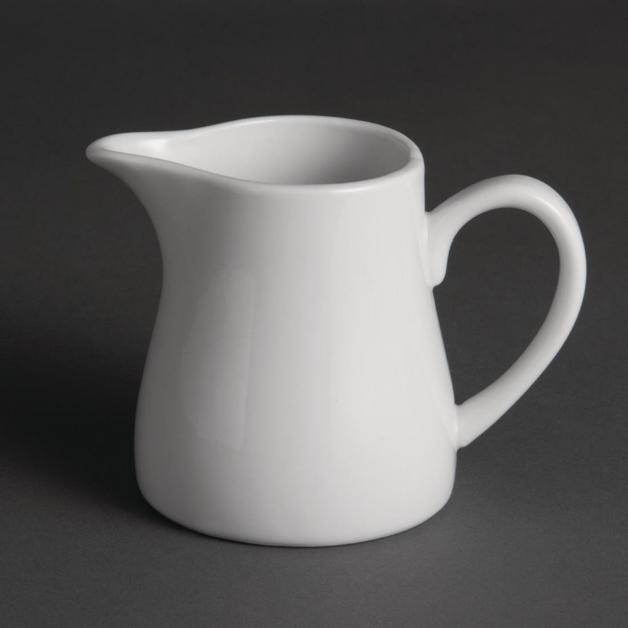 Picture of Olympia Whiteware Cream and Milk Jugs 305ml (Pack of 6)