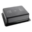 Picture of Vogue Polycarbonate 1/2 Gastronorm Container 100mm Black