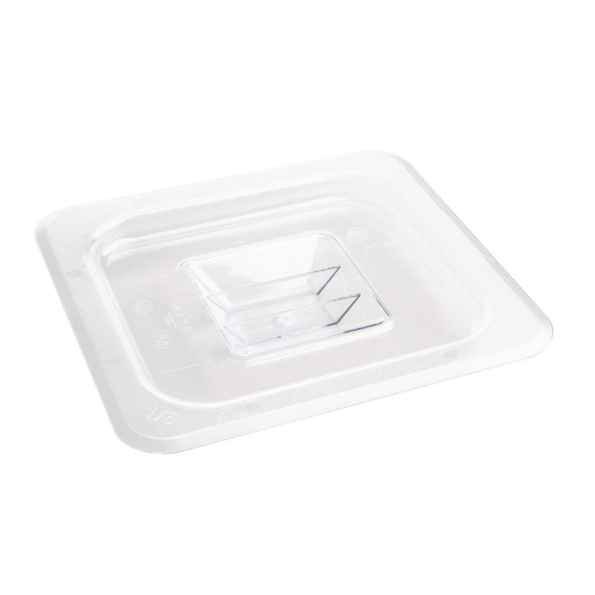 Picture of Vogue Polycarbonate 1/6 Gastronorm Lid Clear