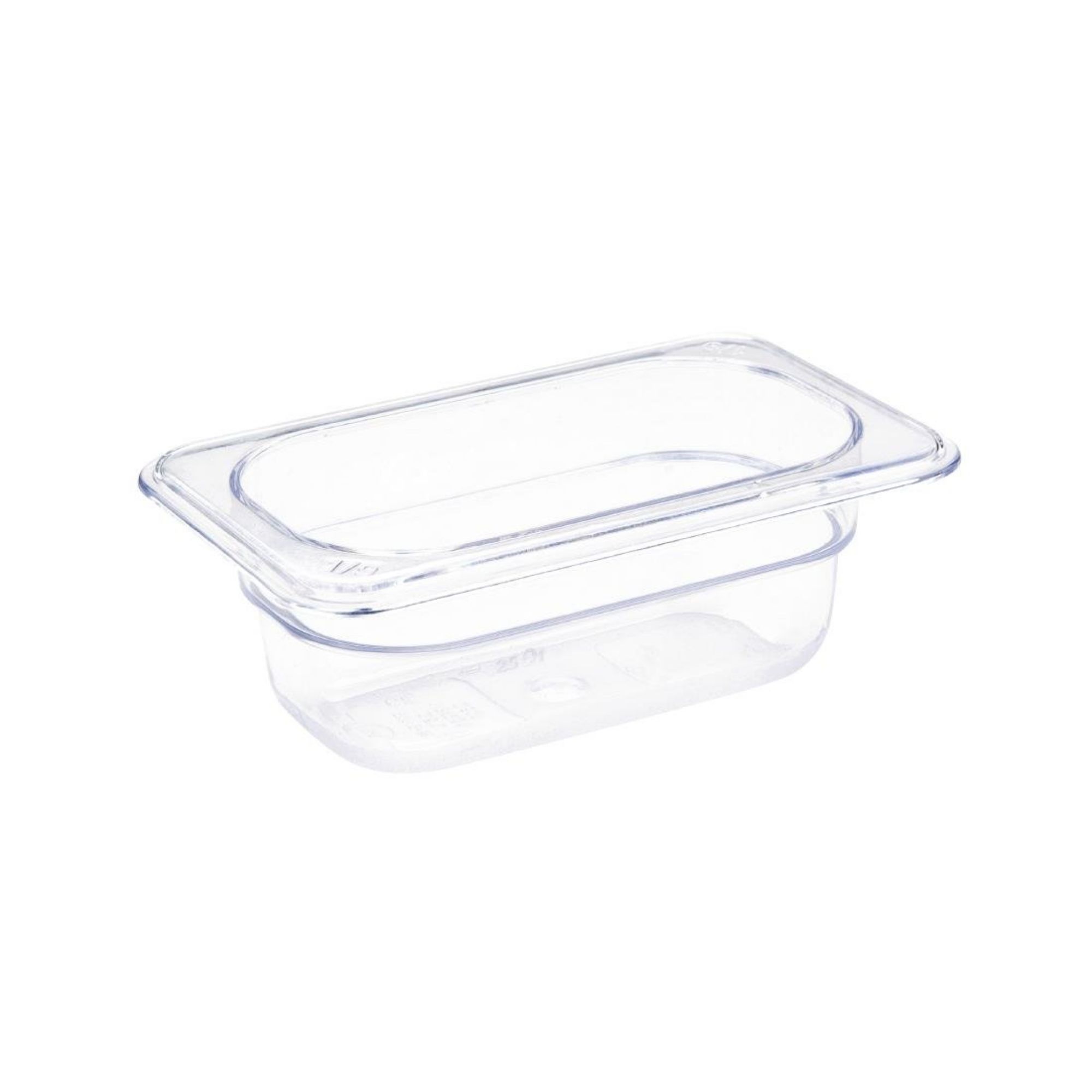 Picture of Vogue Polycarbonate 1/9 Gastronorm Container 65mm Clear
