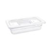 Picture of Vogue Polycarbonate 1/4 Gastronorm Container 65mm Clear
