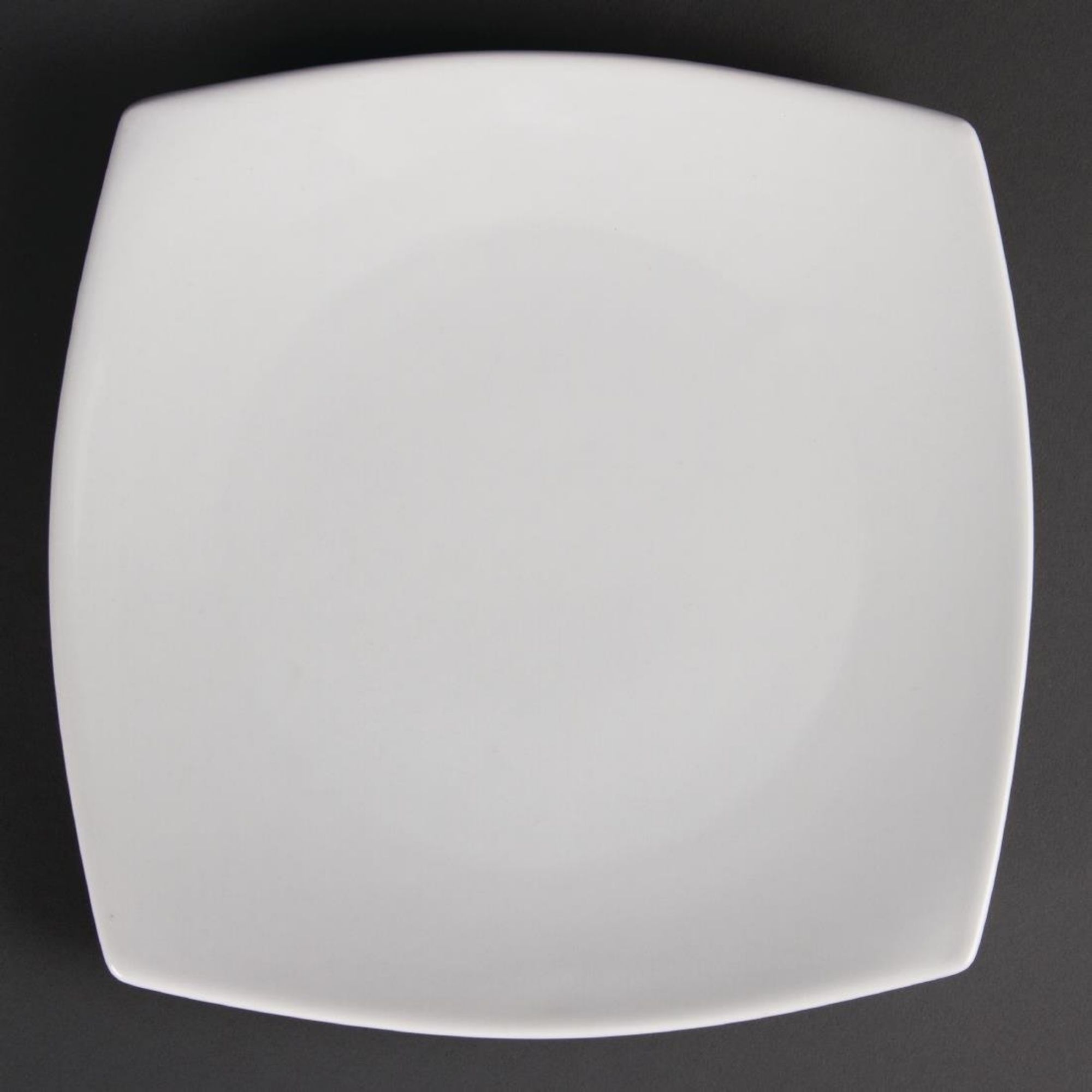 Picture of Olympia Whiteware Rounded Square Plates 240mm (Pack of 12)