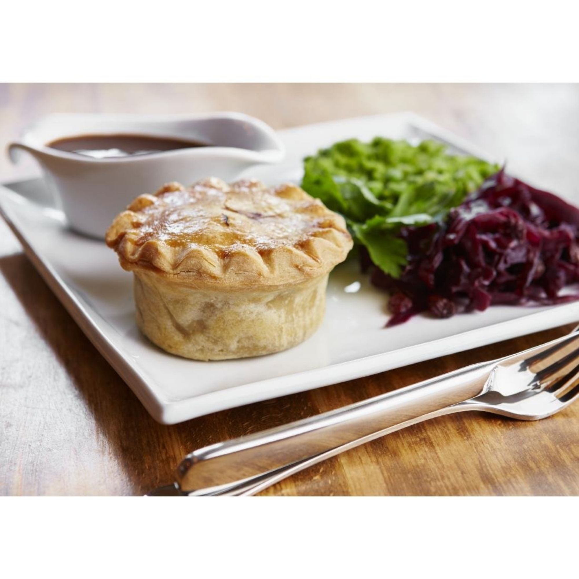 Picture of Olympia Whiteware Square Plates 295mm (Pack of 6)