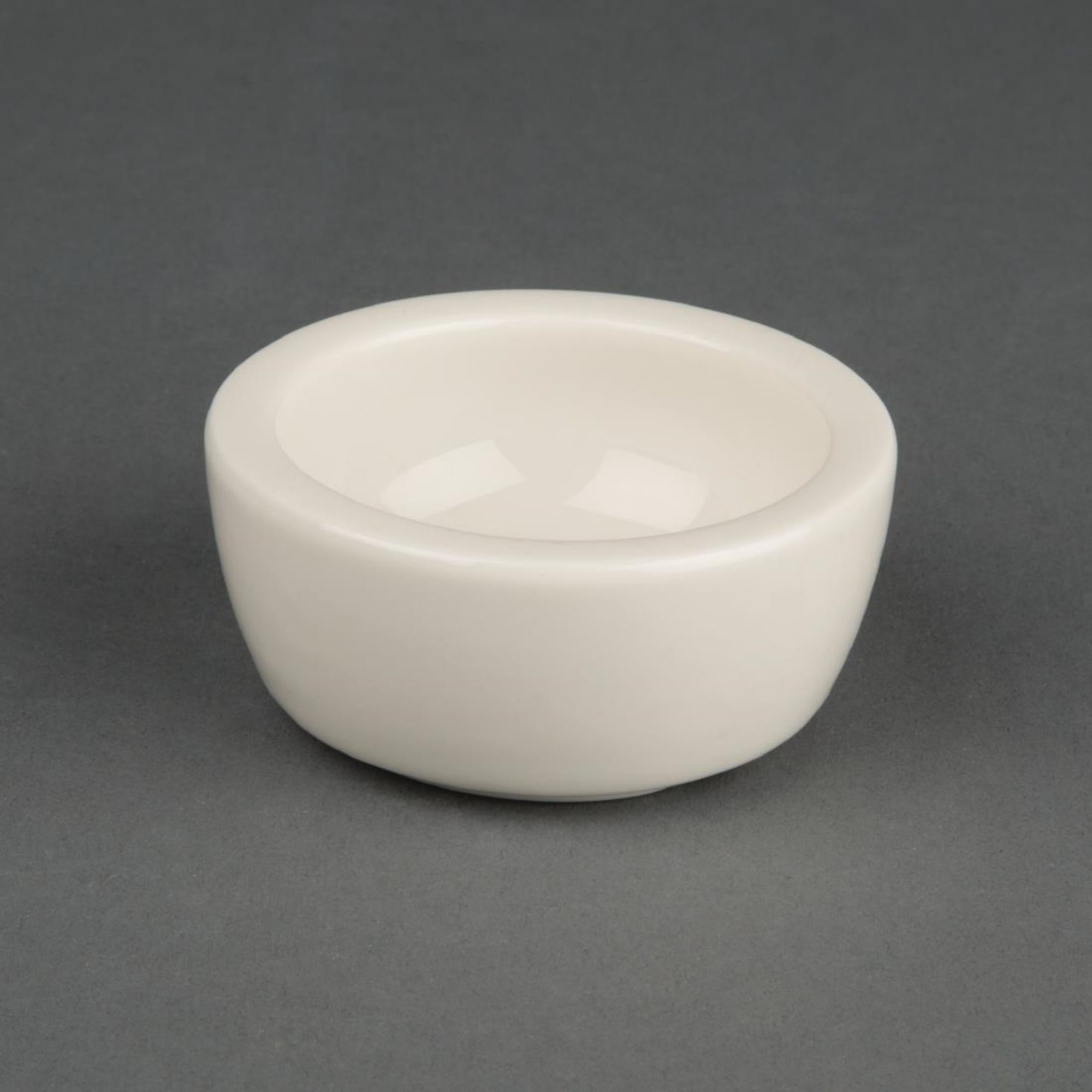 Picture of Olympia Ivory Butter Dish 56mm (Pack of 12)