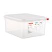 Picture of Araven Polypropylene 1/2 Gastronorm Food Container 12.5Ltr (Pack of 4)