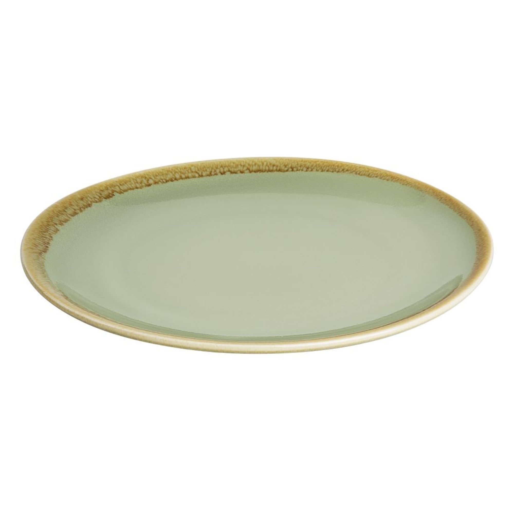 Picture of Olympia Kiln Round Coupe Plate Moss 230mm (6 Pack)