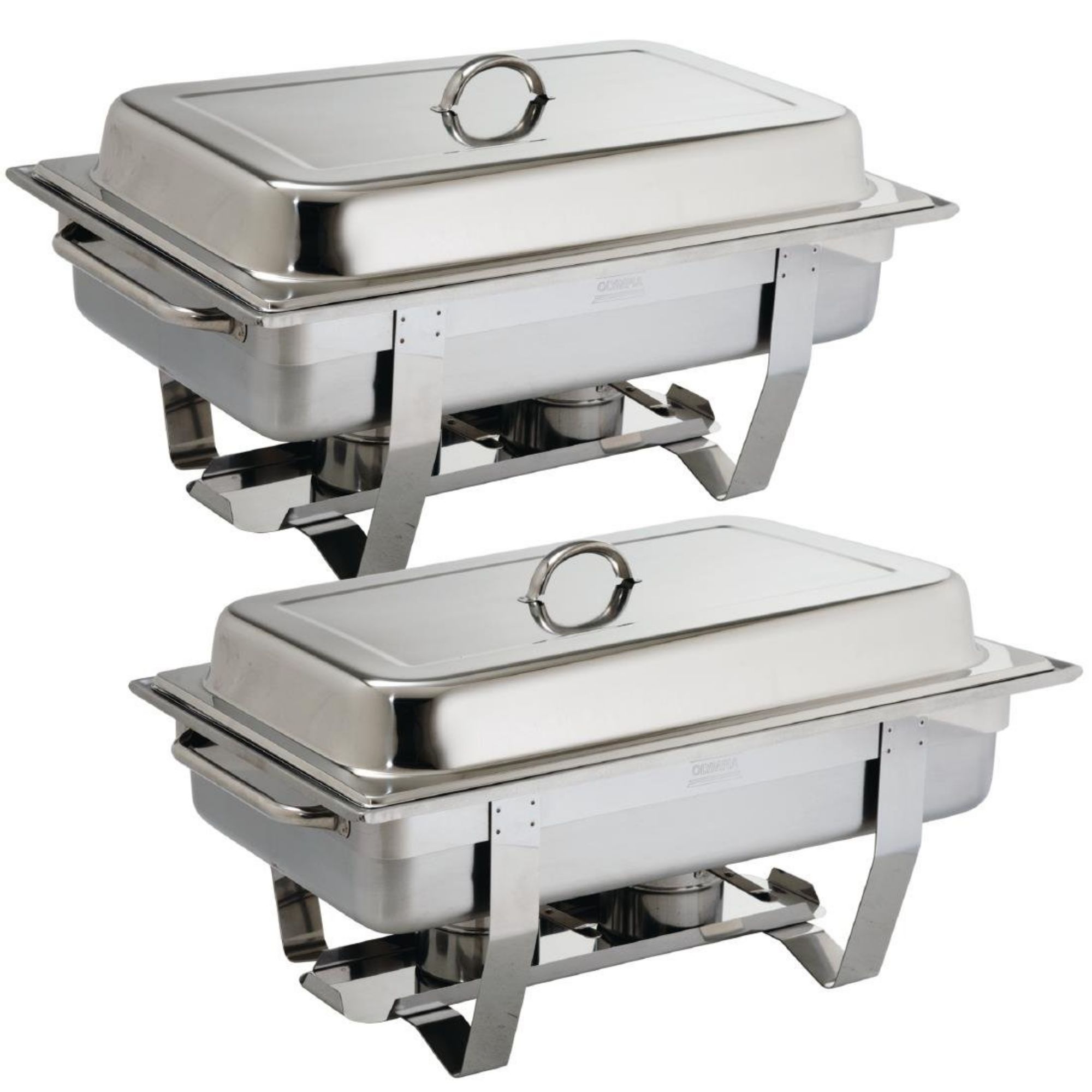 Picture of Olympia Milan Chafing Set 1/1 GN (Pack of 2)