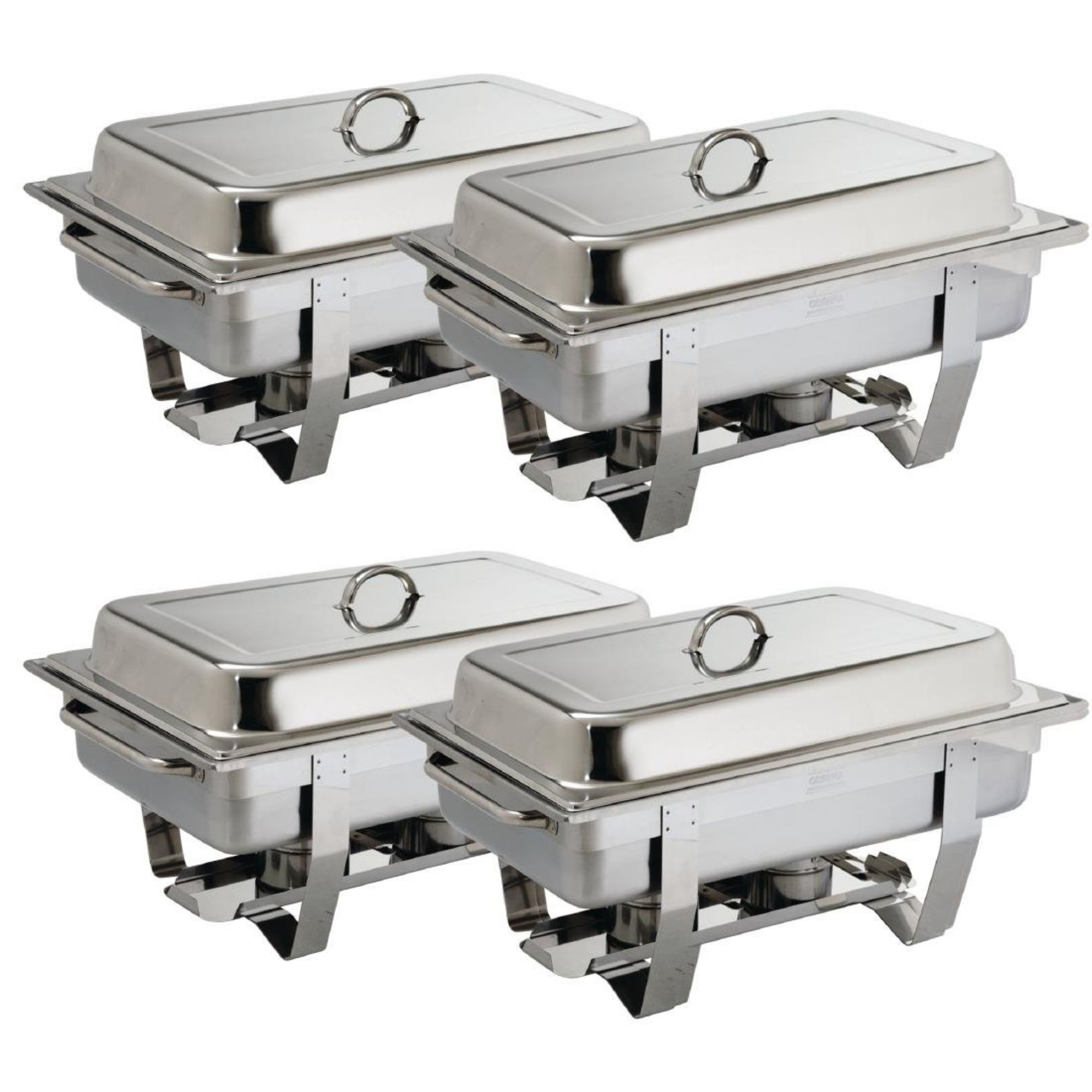 Picture of Olympia Milan Chafing Set 1/1 GN (Pack of 4)