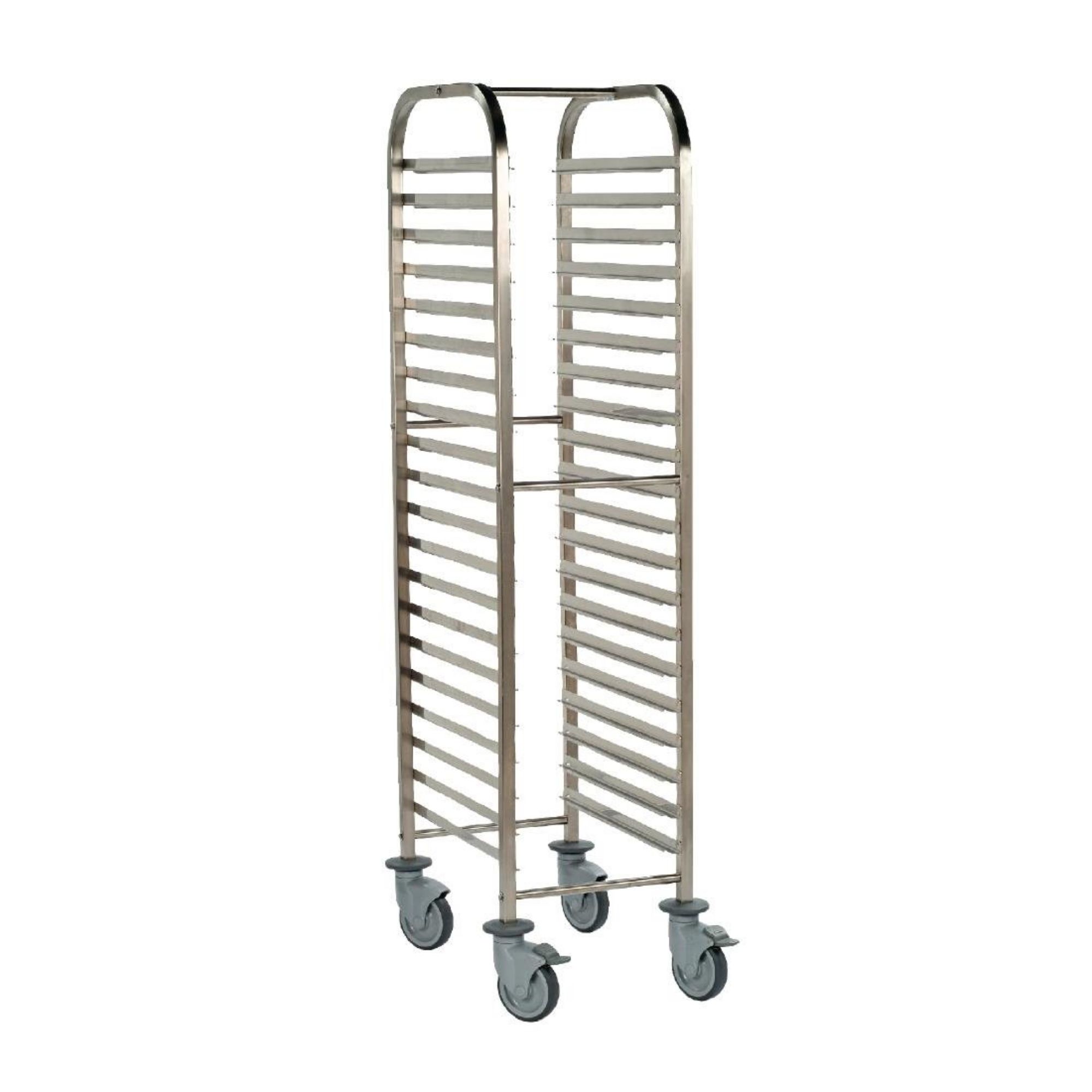 Picture of Matfer Bourgeat Full Gastronorm Racking Trolley 20 Shelves