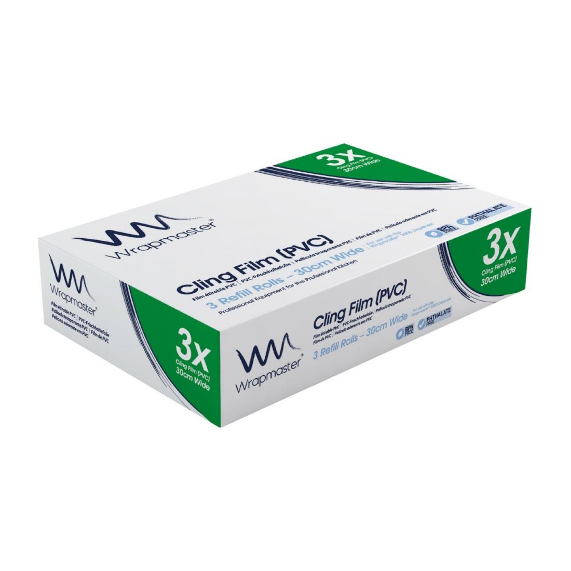 Picture of Wrapmaster Cling Film 305mm x 300m (3 pack)