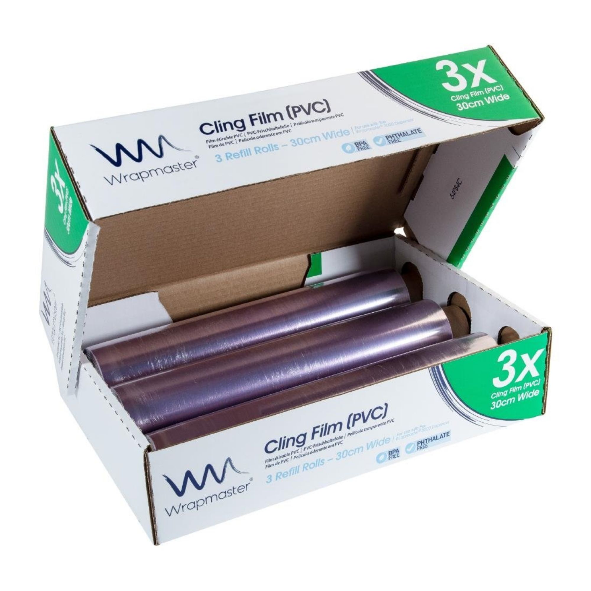 Picture of Wrapmaster Cling Film 305mm x 300m (3 pack)