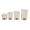 Picture of Rubbermaid Pedal Bin Beige 87Ltr