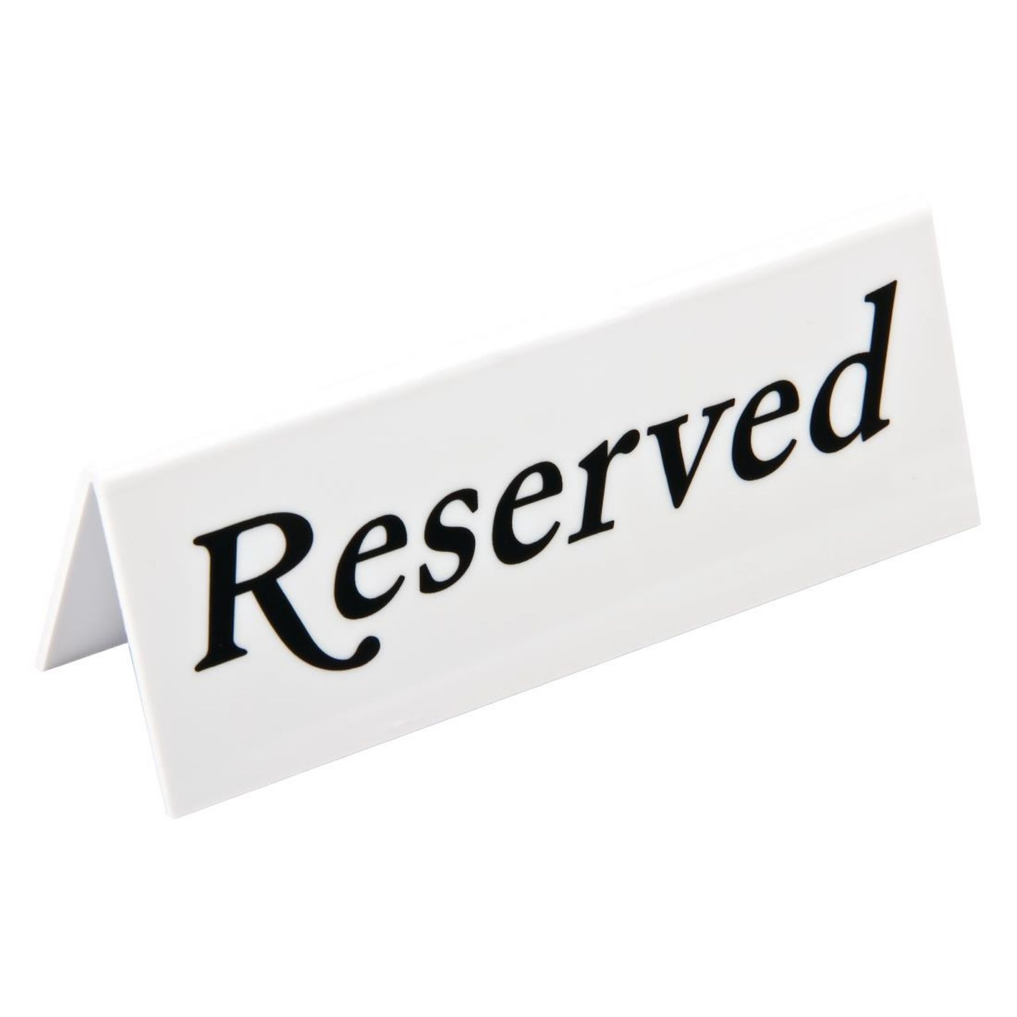 Picture of Plastic Reserve Signs (Pack of 10)