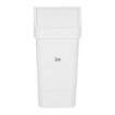 Picture of SYR Polypropylene Swing Bin White 50Ltr