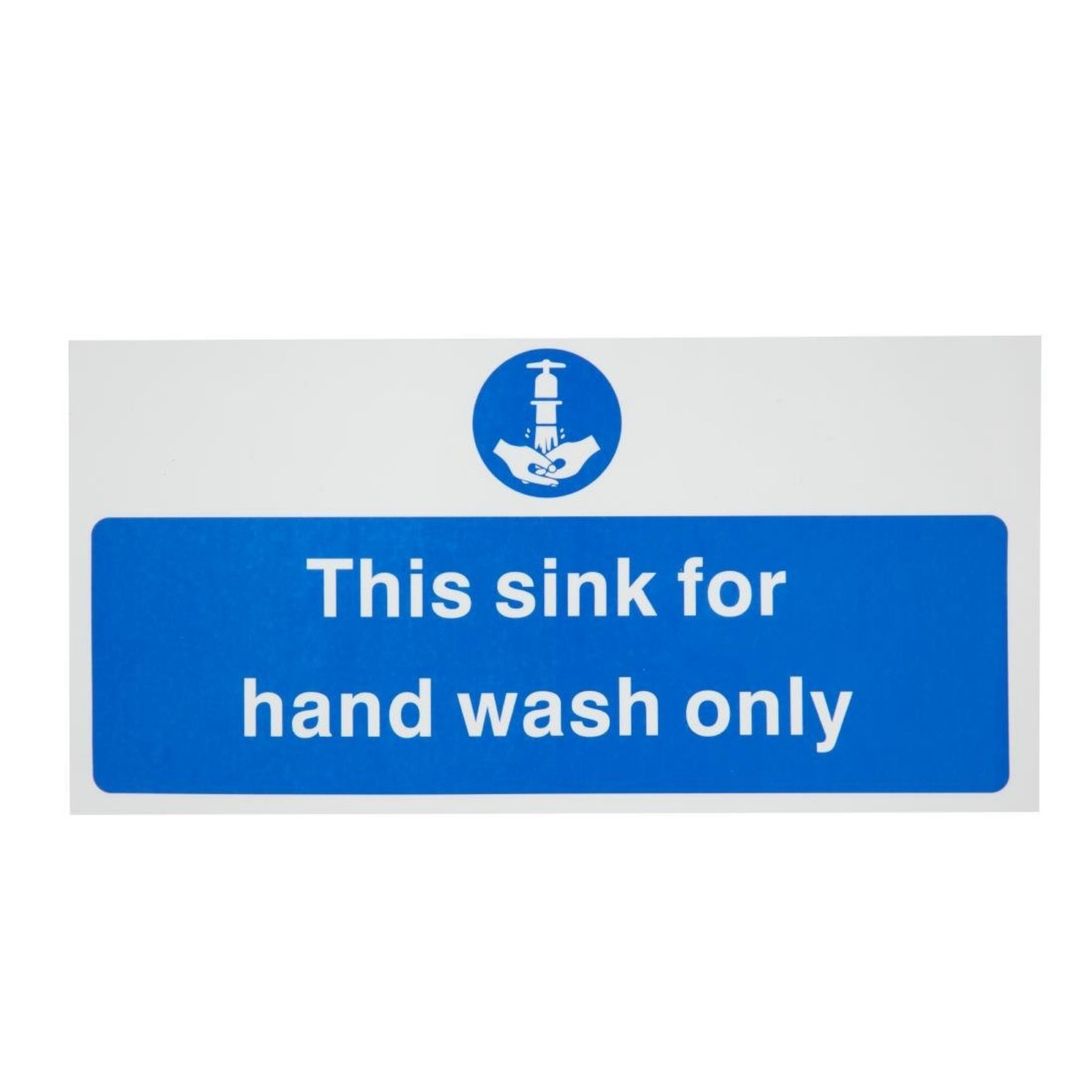 Picture of Vogue Hand Wash Only Sign
