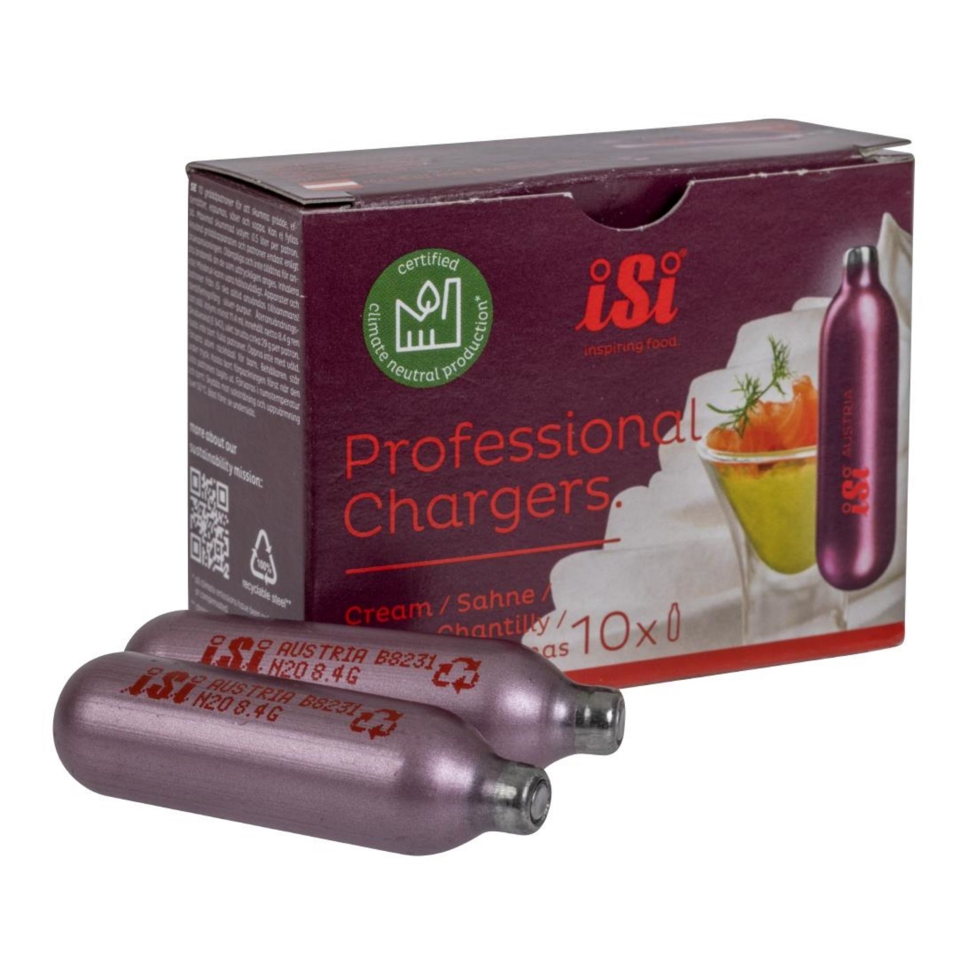 Picture of iSi Cream Whipper Bulbs (Pack of 10)