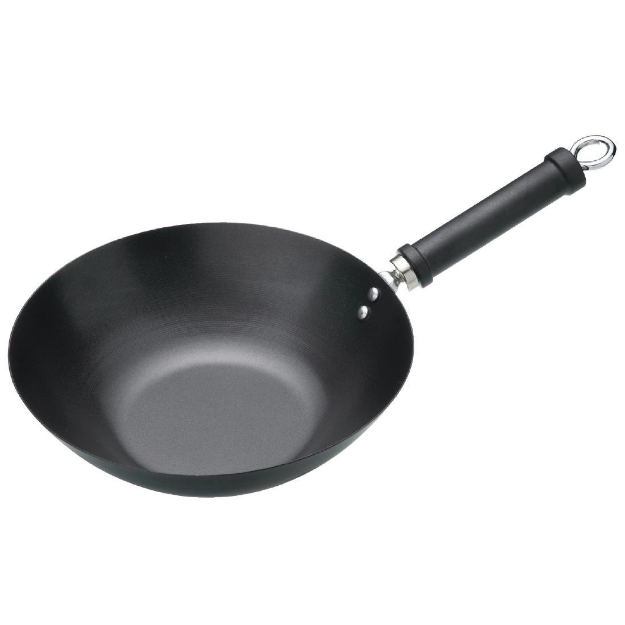 Picture of Kitchen Craft Non Stick Flat Base Wok 305mm
