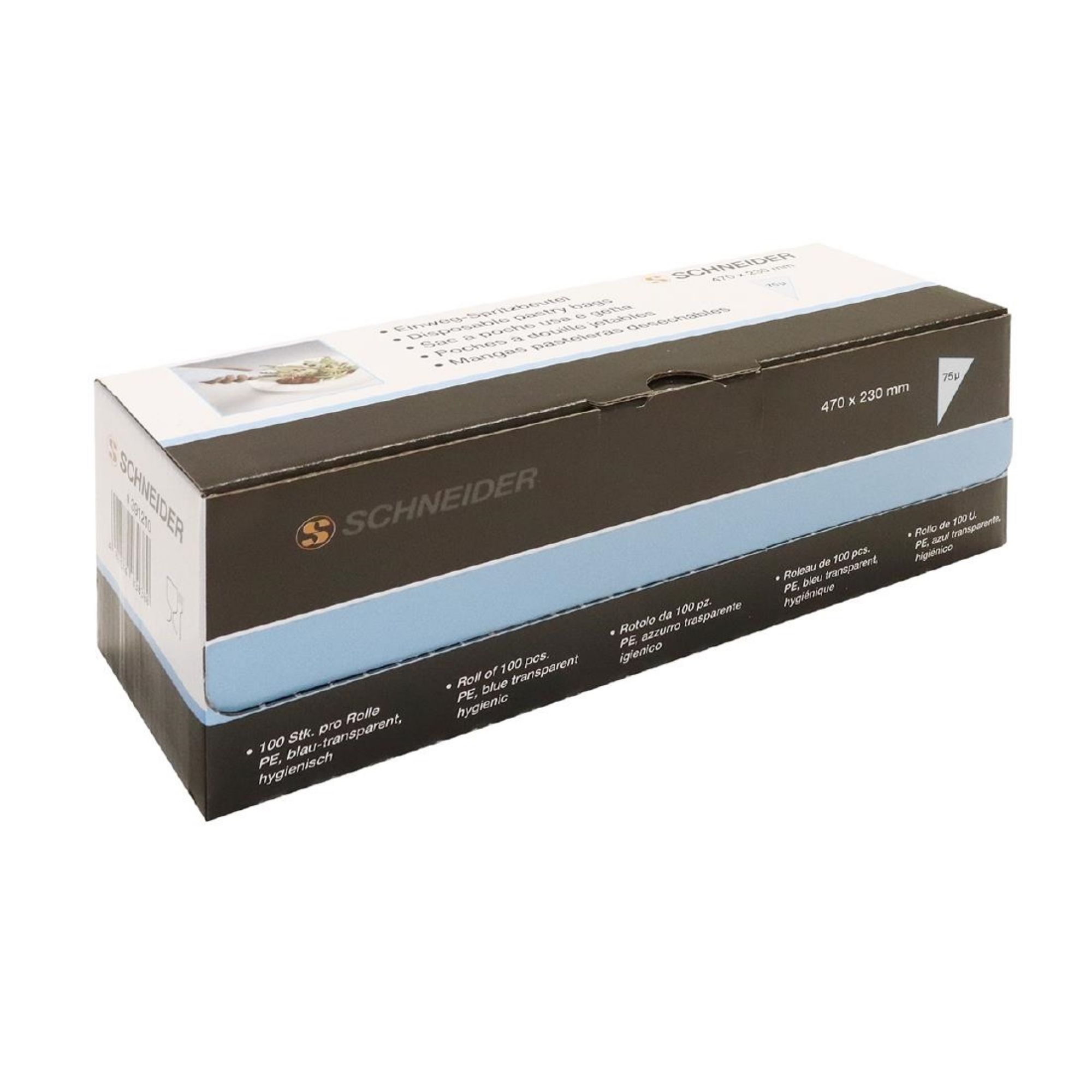 Picture of Schneider Blue Disposable Piping Bags 47cm (100 Pack)