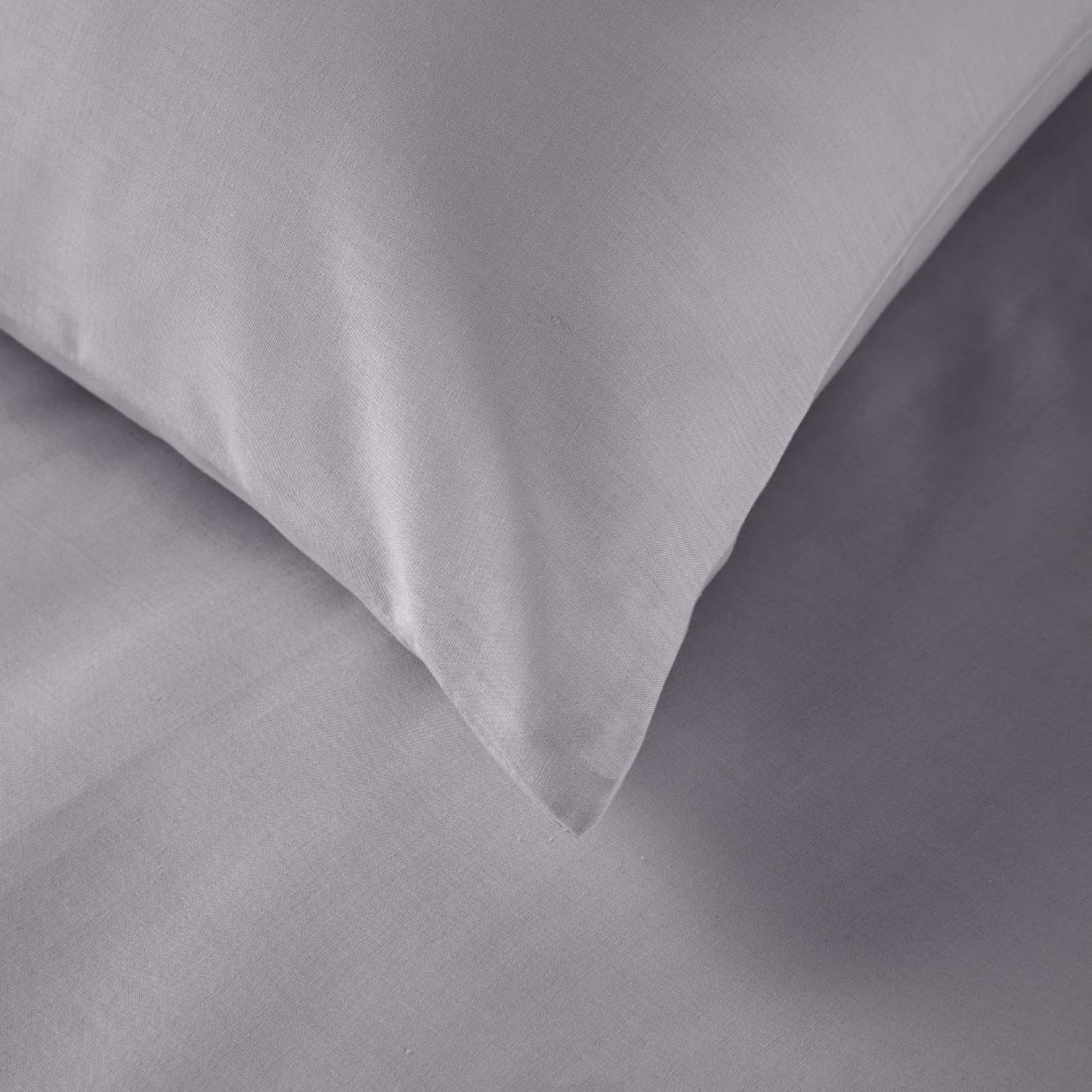 Picture of Mitre Essentials Spectrum Housewife Pillowcases Grey (2 pack)