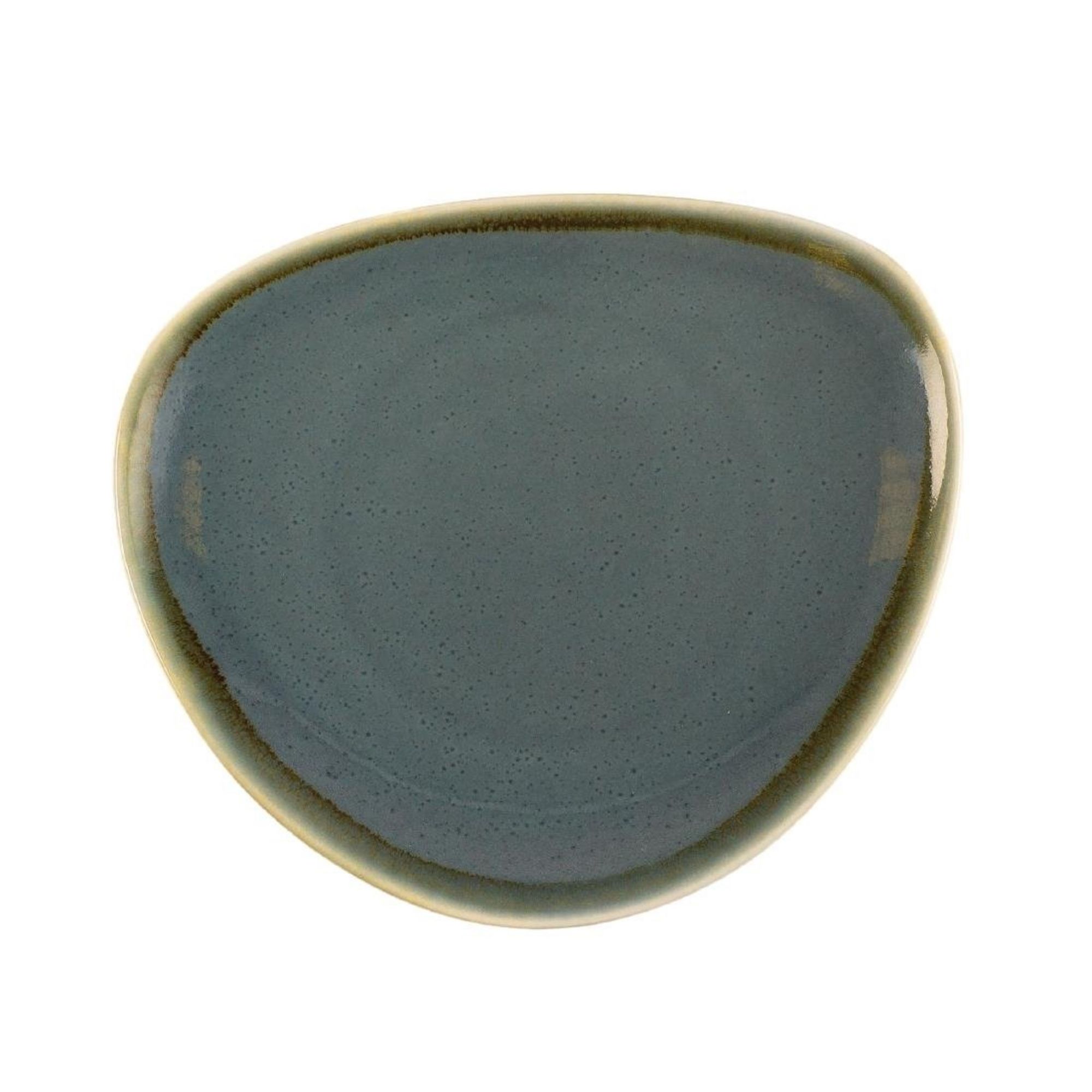 Picture of Olympia Kiln Triangular Side Plate Ocean 165mm (Pack of 6)