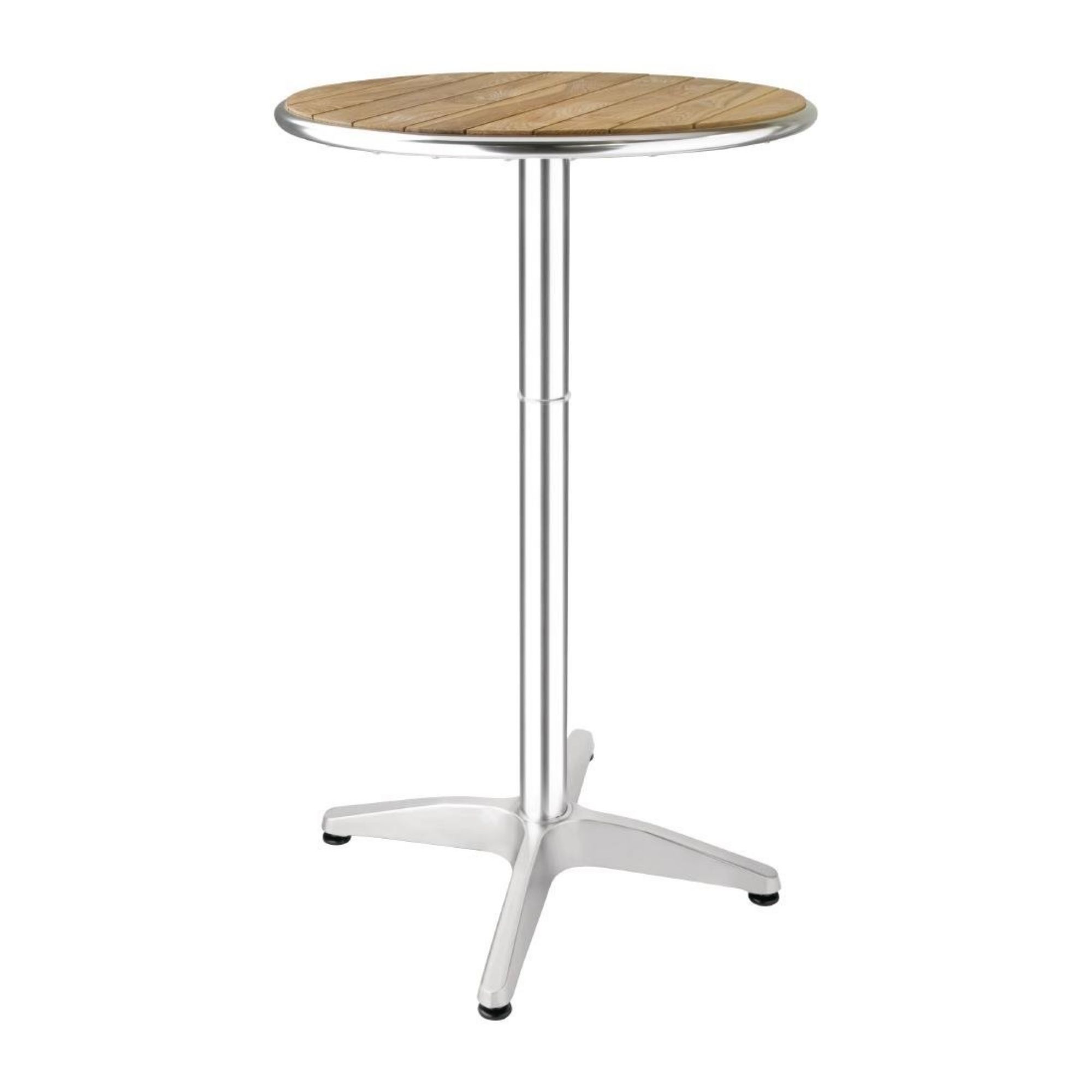 Picture of Bolero Ash Round Poseur Height Table 600mm