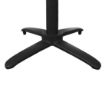 Picture of Bolero Aluminium Flip Top Table Base Black