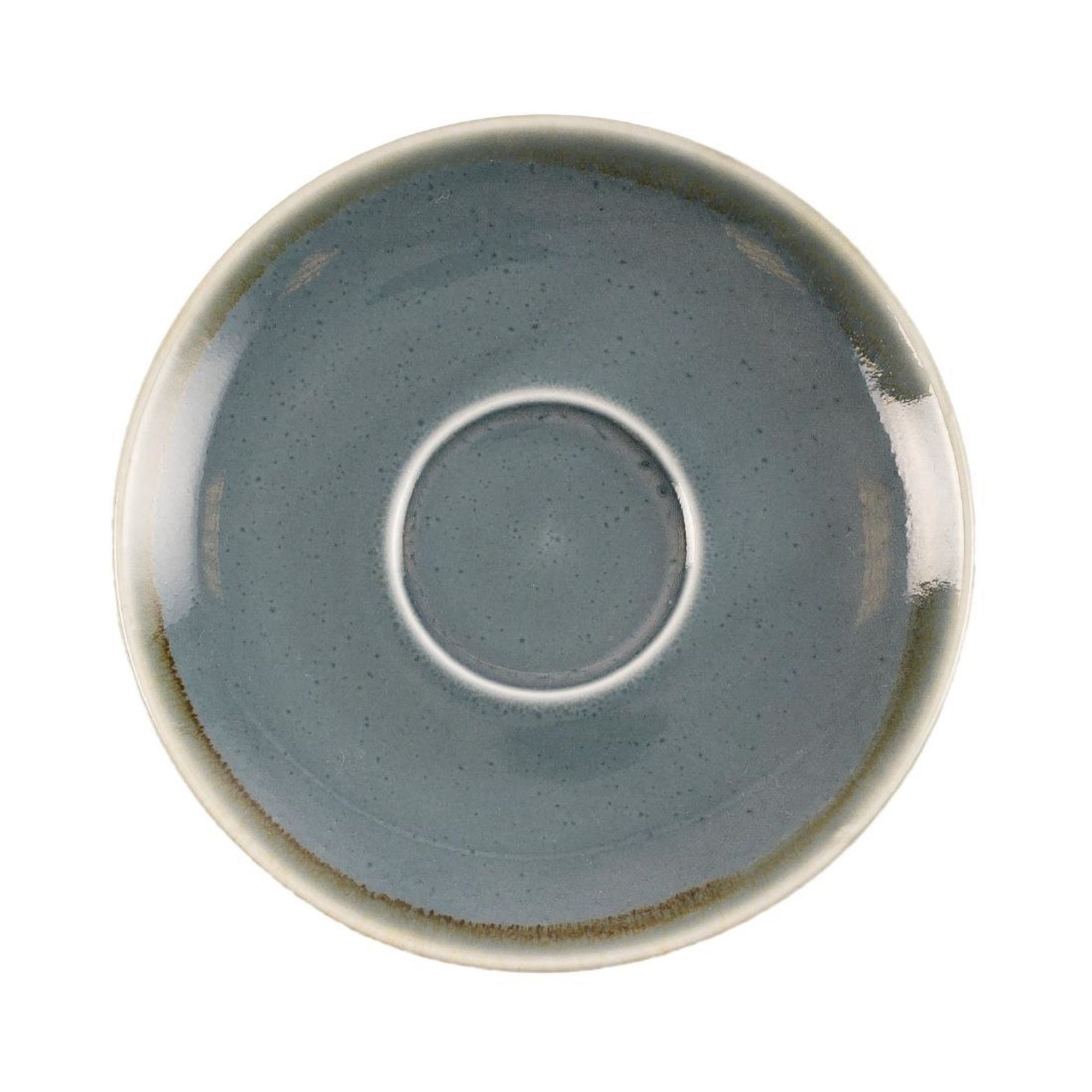 Picture of Olympia Kiln Cappuccino Saucer Ocean 140mm (Pack of 6)