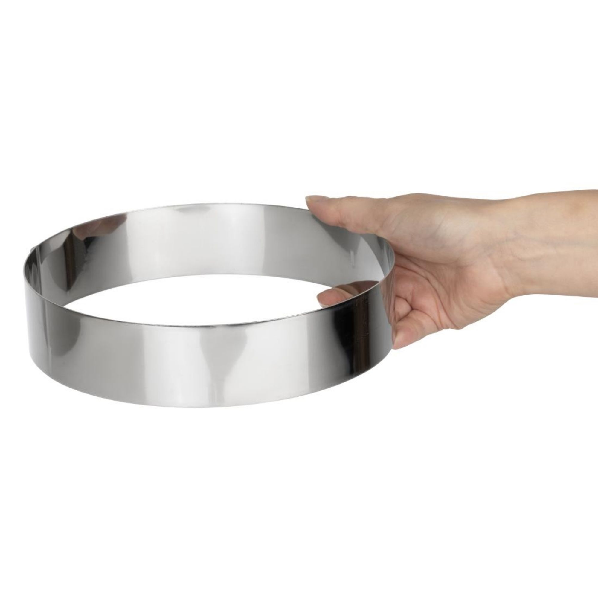 Picture of De Buyer Stainless Steel Mousse Ring 200 x 45mm