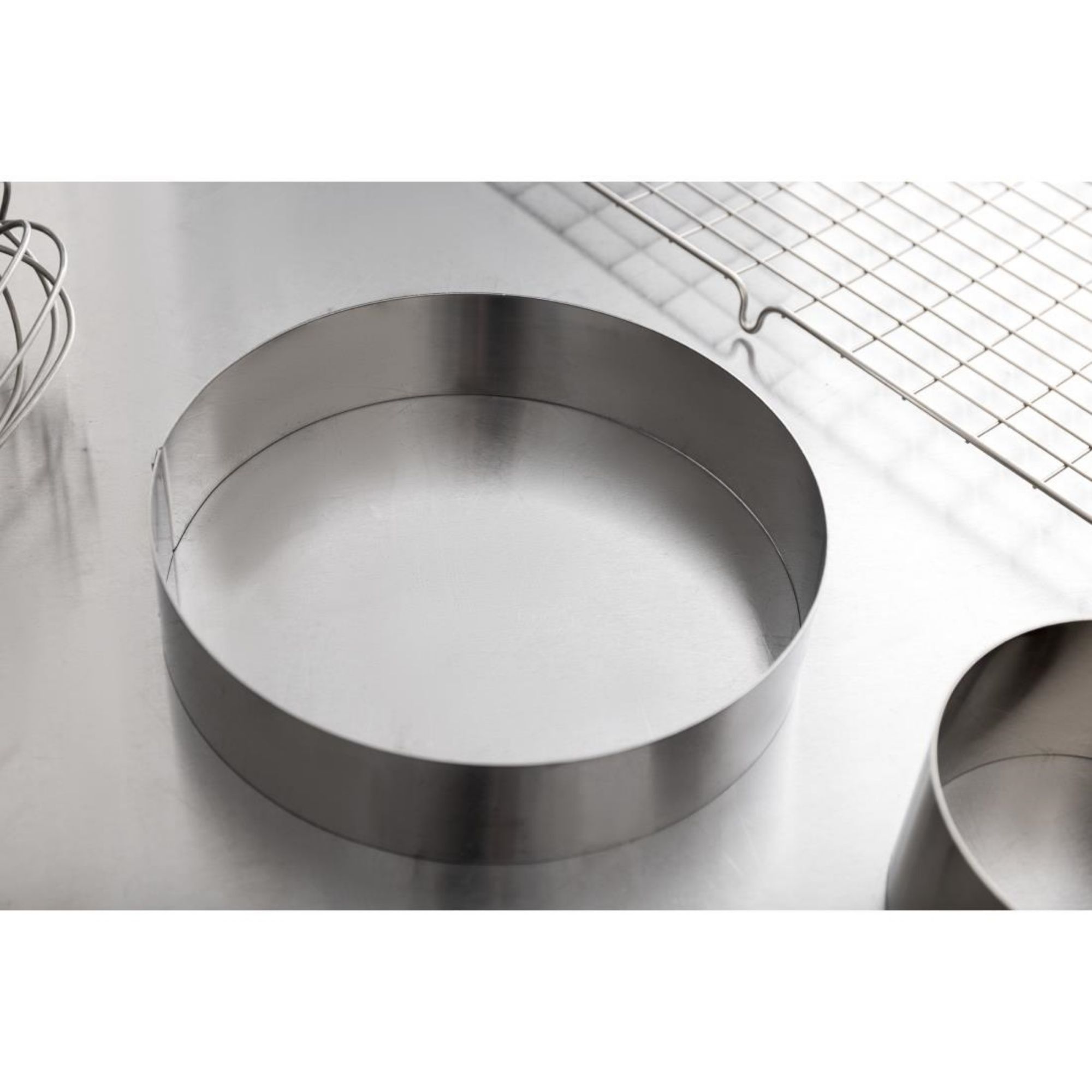 Picture of De Buyer Stainless Steel Mousse Ring 200 x 45mm