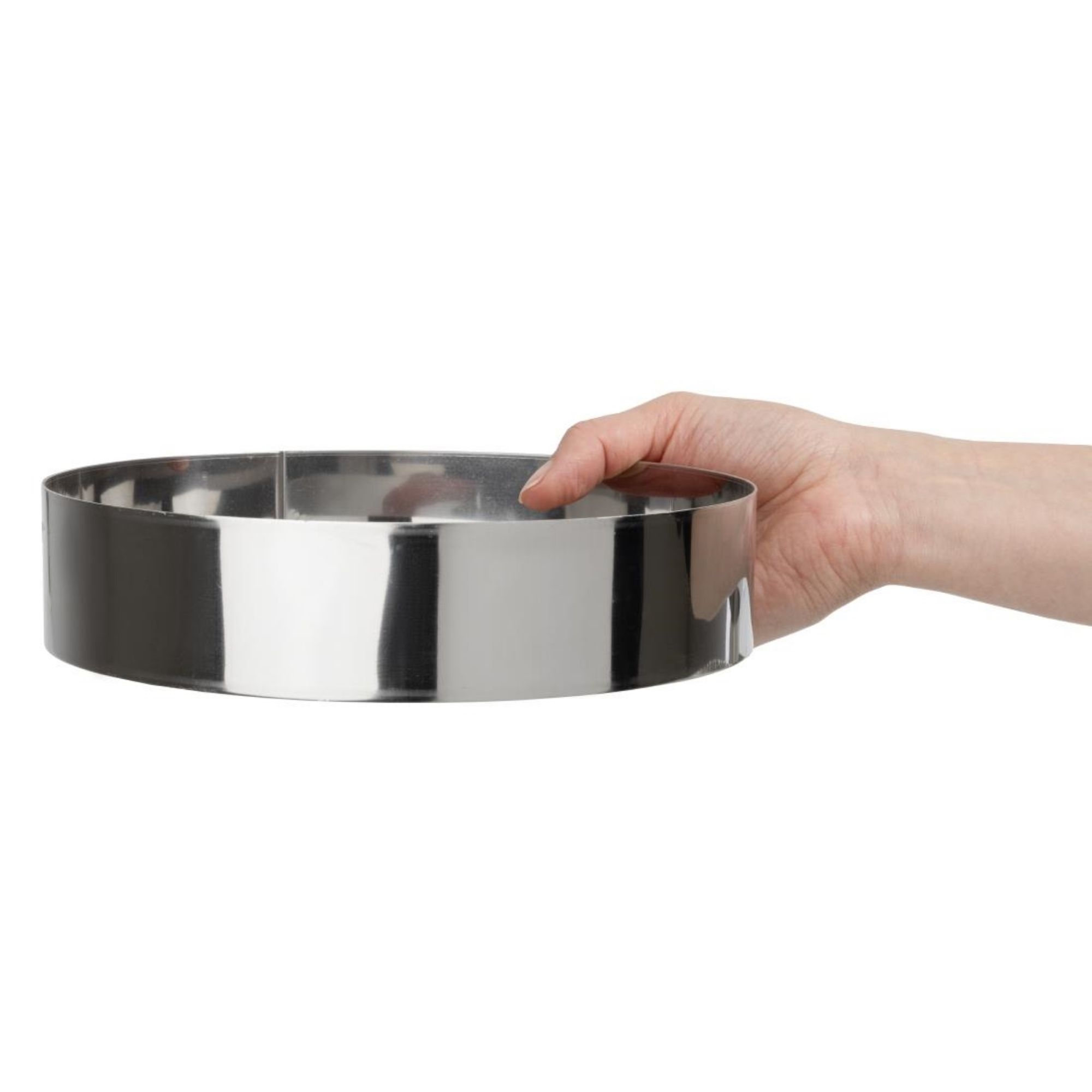 Picture of De Buyer Stainless Steel Mousse Ring 240 x 60mm