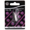 Picture of PME Closed Star Piping Nozzle 3mm