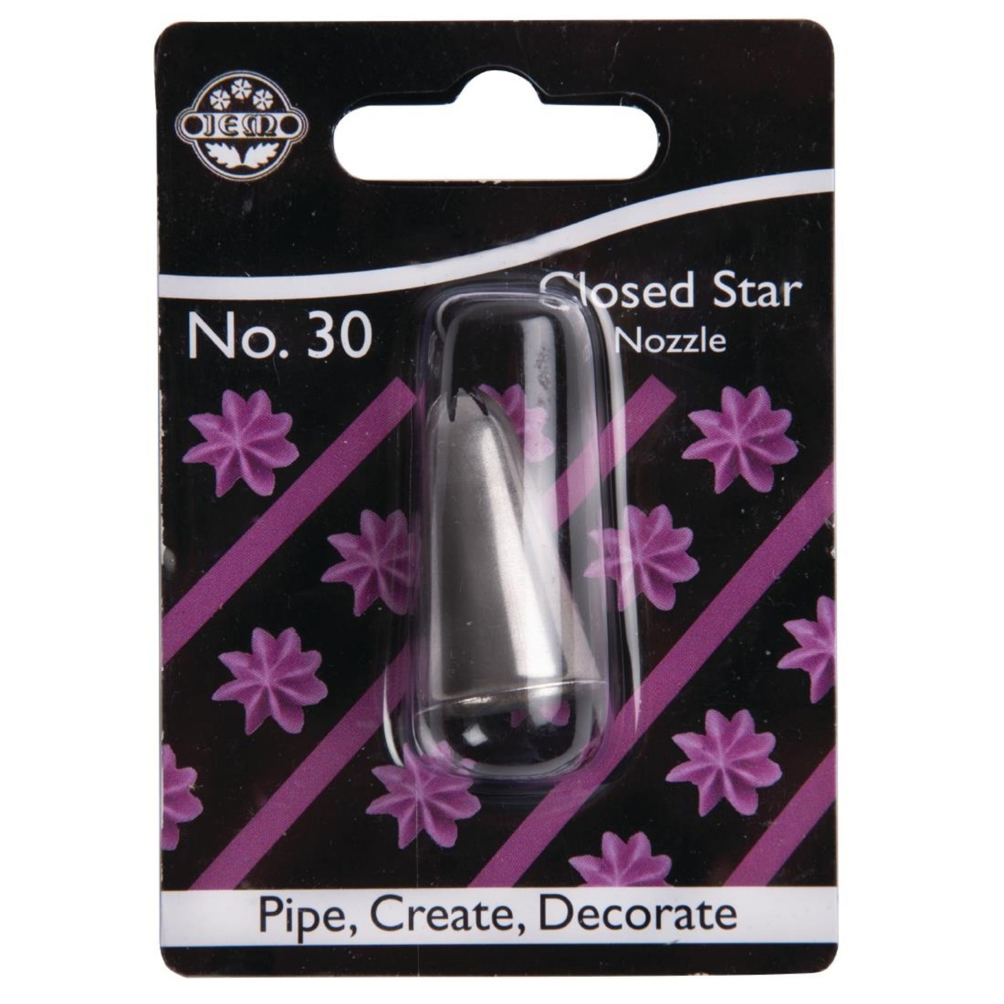 Picture of PME Closed Star Piping Nozzle 3mm