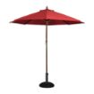 Picture of Bolero Round Parasol 2.5m Diameter Red